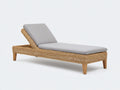 Sonnenliege Polyrattan 200 x 70 x 35 cm Grau Gartenliege mit verstellbarer Rückenlehne Polsterauflage und modernem Design für Terrasse Balkon und Außenbereich